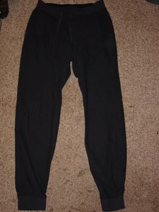 Mens Lululemon Black Joggers! Size M - Picture 1 of 9