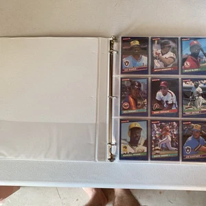 1986 Donruss Baseball Binder • 216 Cards • Custom Art Cover Set • Vintage MLB - Picture 1 of 24