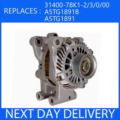 Fits SUZUKI GRAND VITARA MK2 2.4 PETROL NEW ALTERNATOR 75A 31400-78K1 /0/2/3/00 - Image 1 of 4
