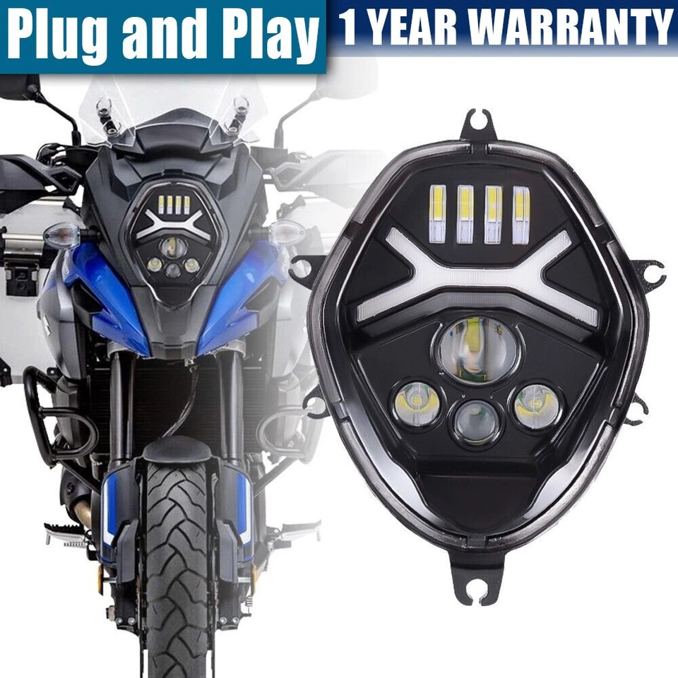 Farol de LED DRL lâmpada para Suzuki V-Strom 650 1000 DL650 DL1000 2014-2021 - Imagem 1 de 4