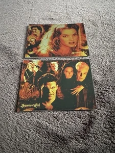 2004 Inkworks Buffy Big Bads Two Foil Chase Cards SE-3 & SE-4 - Picture 1 of 2