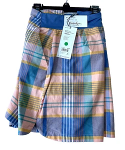 Walter Hagen 16" Pull On Skort (P11) leichter Kern Rock Modern Madras XL (R1) - Bild 1 von 6