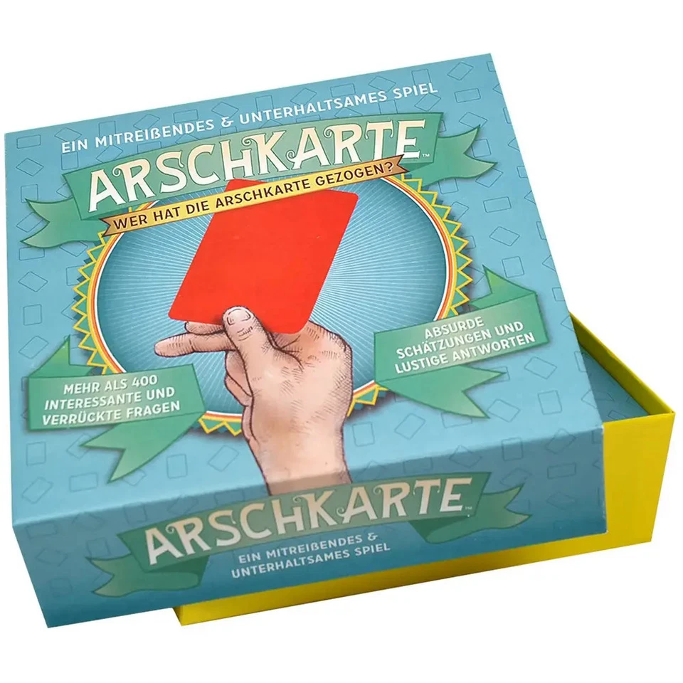 KYLSKAPSPOESI AB Arschkarte - Wer hat die Arschkarte gezogen? Kartenspiel