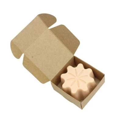 10 Pieces Craft Paper Boxes for Soap Wrapping Candles - Image 1 of 4
