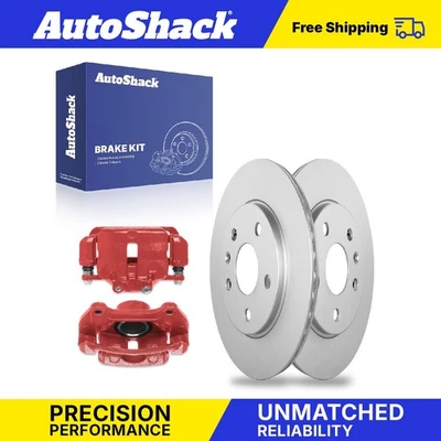 Front Brake Rotors Calipers Red for Buick Regal 2015-2016 LaCrosse 3.6L V6 Foto 1 de 4
