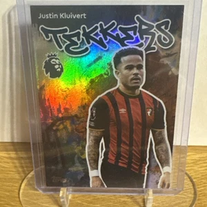 2025-26 Topps Premier League Tekkers HOLO #54 Justin Kluivert, AFC Bournemouth!! - Picture 1 of 2