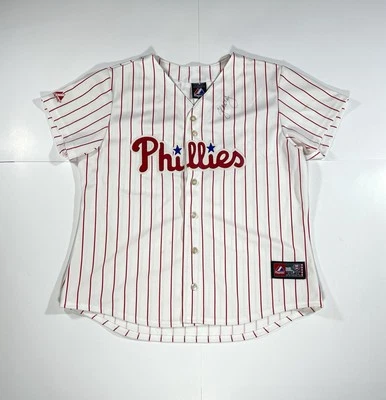 Vintage Shane Victorino #8 Philadelphia Phillies MLB Majestic Jersey Size XL 90s - Image 1 of 4