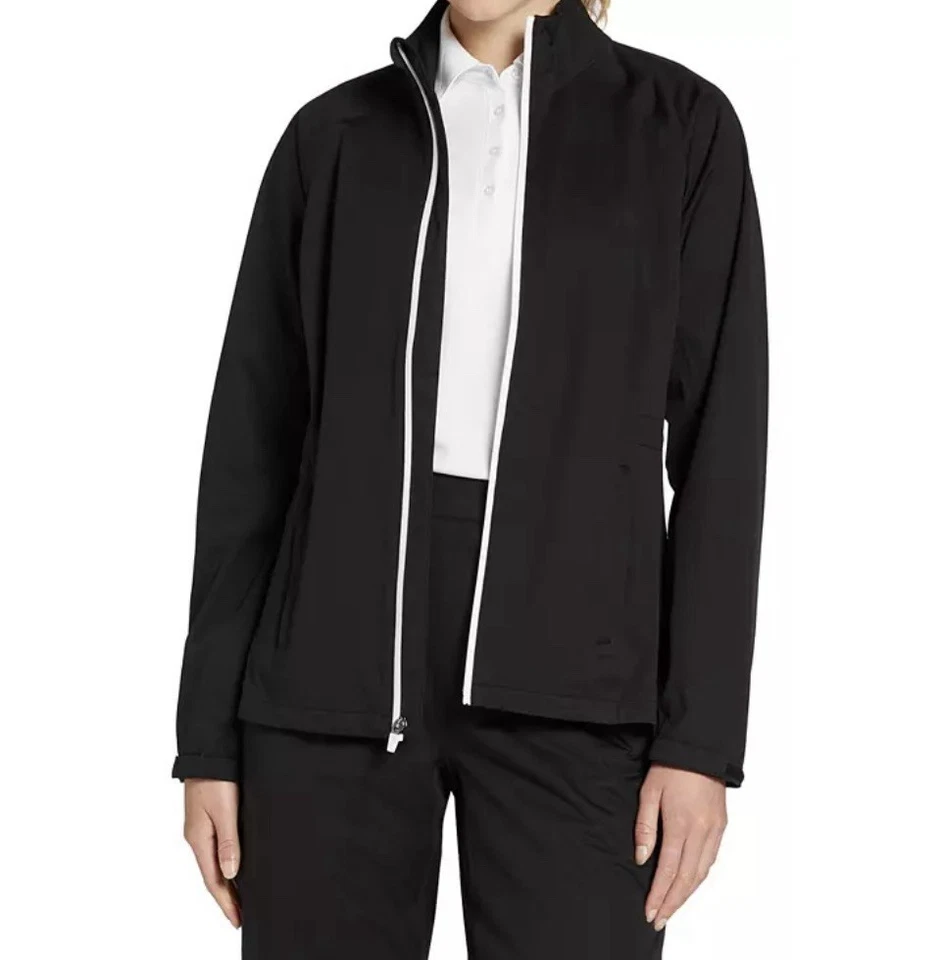 Walter Hagen Women's Performance 11 Rain Jacket NWT Black L, Waterproof - Image 1 of 4