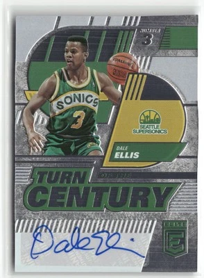 2022-23 Donruss Elite Dale Ellis Turn of the Century Sigs AUTO SONICS ☘️A05 - Image 1 of 2