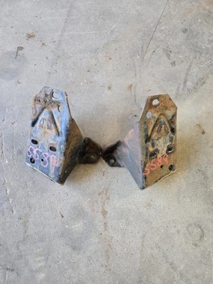 1976-1987 CHEVROLET K10 K5 K30 4wd Engine Mount Perches OEM No Engine Mounts - Image 1 of 2