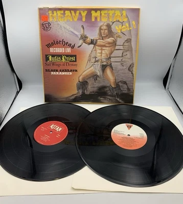 Heavy Metal Vol. 1 Motorhead Judas Priest Sabbath LP Vinyl Record Box Set *READ* - Image 1 of 4