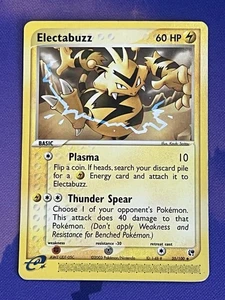 ELECTABUZZ 35/100 - NON-HOLO UNCOMMON - EX Sandstorm - EReader Pokémon Card - Bild 1 von 2