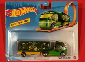 HOT WHEELS - NEW - TRACKIN TRUCKS - TRACK STARS - HAULIN' HEAT - Picture 1 of 1