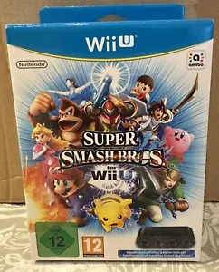 Wii U Wii U - Big Box SUPER SMASH BROS mit GameCube Adapter PAL EUR BOX OHNE DISC - Bild 1 von 8