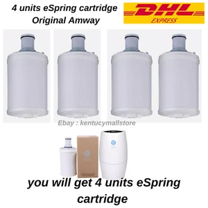 4 x Amway eSpring Ersatz Wasserfilter Kartusche UV Tech 100186 DHL Express - Bild 1 von 9