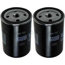 2x Original MANN Kraftstofffilter WK 731 Fuel Filter