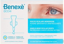 Benexè Gocce Oculari Monodose, Confezione da 10 Pezzi