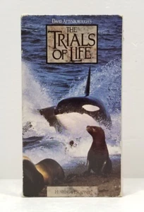 The Trials of Life (VHS, 1991) Hunting & Escaping David Attenborough TESTED - Imagen 1 de 10