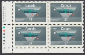 Canada - #1214 St. John's Centennial Plate Block - MNH - Picture 1 of 1