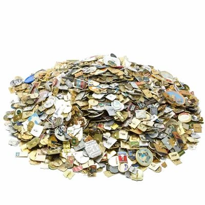 LOTE DE ALFILERES ESMALTADOS URSS ERA SOVIÉTICA, INSIGNIAS GUERRA FRÍA COMUNISMO CCCP Foto 1 de 3