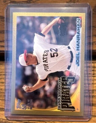 2010 Topps Update Gold #US257 Joel Hanrahan 1903/2010 - Image 1 of 2