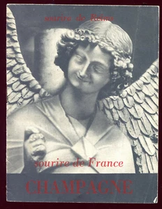 livret publicitaire " Sourire de Reims .Sourire de France " Champagne .Paquebot - Imagen 1 de 5