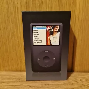 Apple iPod Classic 80GB Black Headphone Jack Music Player Portable Boxed - Picture 1 of 7