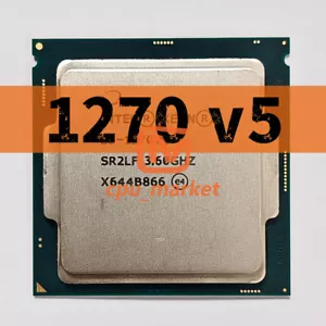 Intel Xeon E3-1270 v5 SR2CP SR2LF 3.6GHz 4 Cores 80W LGA 1151 CPU Processor - Picture 1 of 3