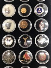 LOT OF 35 FIRE FIGHTER/FIREMEN/VOLUNTEER/BOY SCOUT/MILITARY & MORE PINS/BUTTONS