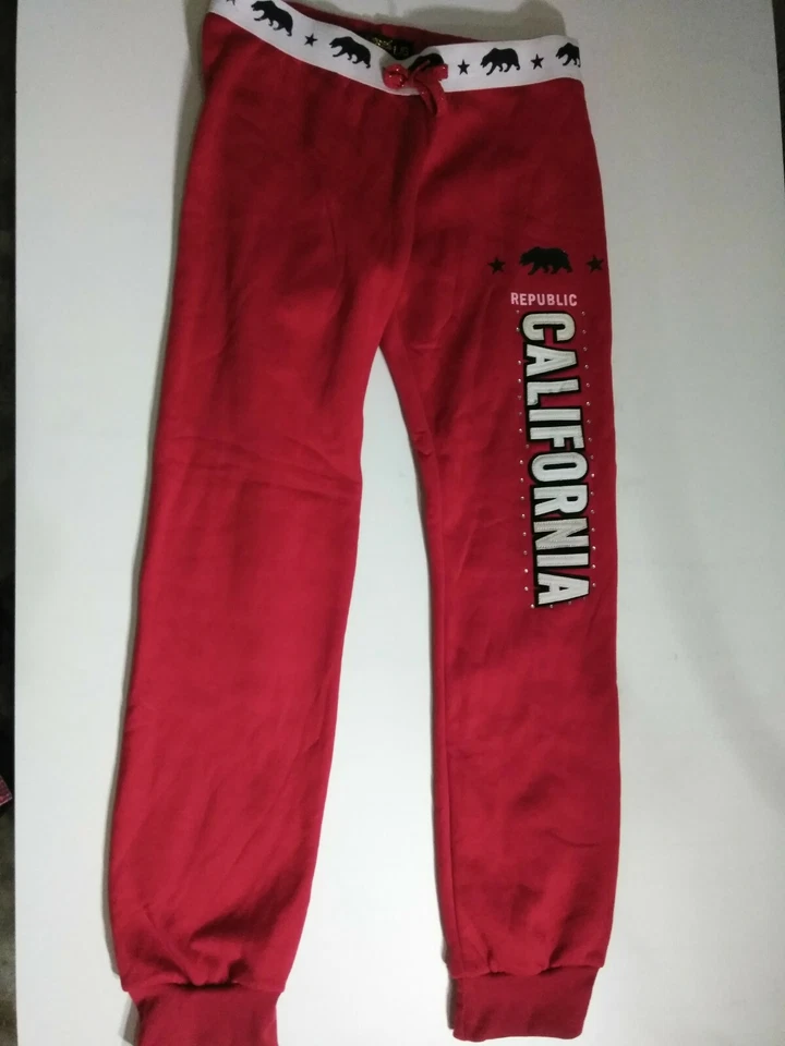 California женские брюки размер M красный@24 joging.pants - Изображение 1 из 4
