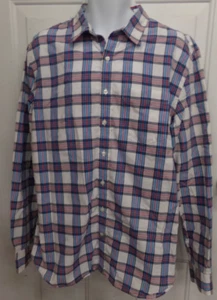 OLD NAVY Regular Fit The Classic Red-White-Blue Button Up Shirt Mens Size XL - Picture 1 of 3