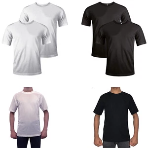 Para hombre Correr Entrenamiento Ropa deportiva media manga lisa Camiseta torso de fútbol gimnasio 821 - Imagen 1 de 29