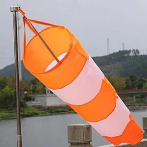 Medidor de dirección del viento Windsock cinturón reflectante exterior antidesgarro clima - Imagen 1 de 24