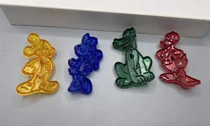 Cookie Cutters Disney 4 Mickey Mouse Minie Donald Pluto Loma ColoPlastic Vintage - Picture 1 of 8