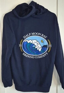 Half Moon Bay Brewing California dive bar craft beer Hoodie Sweatshirt t shirt S - Picture 1 of 5