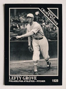 LEFTY GROVE 1992 Conlon Collection TSN Triple Crown Winner #533 Athletics - Picture 1 of 2