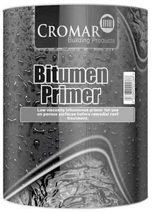 CROMAR Bitumengrundierung niedrigviskos hohe Penetration wasserdicht 1/2,5/5/25 Liter - Bild 1 von 3