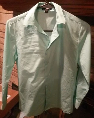 George Verde Claro Talla 12 Lavado Usado Una Vez 17" Pecho 26" Largo Foto 1 de 3