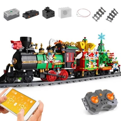 Mould King 12012 Weihnachtszug Weihnachten Zug Train Klemmbaustein Spielzeug