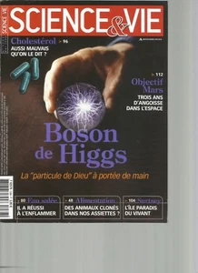 SCIENCE & VIE N°1088 BOSON DE HIGGS / OBJECTIF MARS / EAU SALEE / SURTSEY - Picture 1 of 1