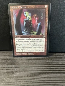 Cursed Totem Mirage Regular NM MTG Free Ship - Picture 1 of 2