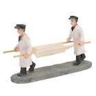 Home Décor Collectible: Miniature Doctor Figurine Stretcher Toy