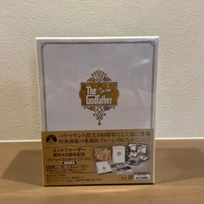 THE GODFATHER TRILOGY 40TH ANNIVERSART BLU-RAY COLLECTOR'S EDITION DVD Sealed - Image 1 of 4