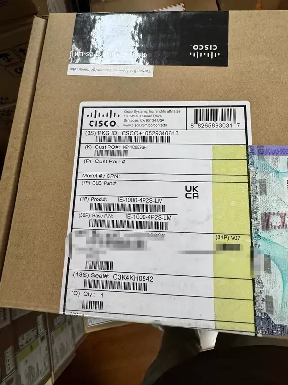 Cisco IE-1000-4P2S-LM 1000 Series Industrial Ethernet Managed Switch New Sealed - Image 1 of 1