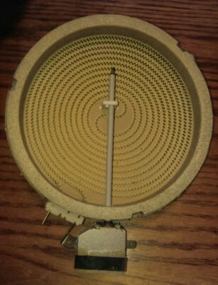 KitchenAid KECC508MBL02 Placa Eléctrica Superficie Elemento Trasero Izquierdo Foto 1 de 4