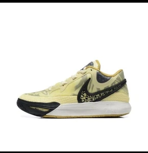 Size 13.5 Nike Kyrie 8 Citron Tint Leopard - Picture 1 of 5