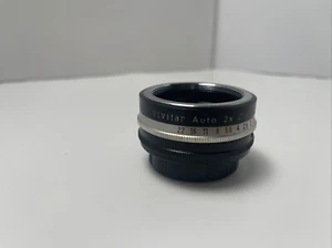 Vivitar Auto 2X Custom Tele-Converter Model 2X-1 Made in Japan Not Tested - Picture 1 of 8