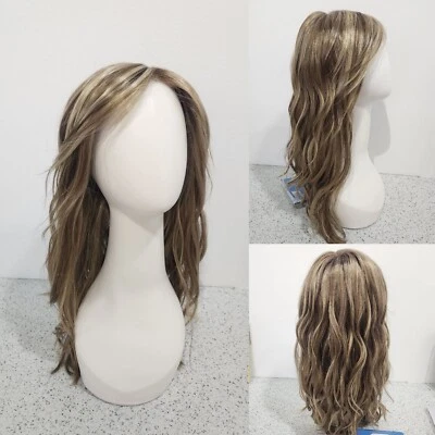 Verona by Estetica Designs R12/26CH Lace Front & Monofilament Top  Long Wavy - Image 1 of 4