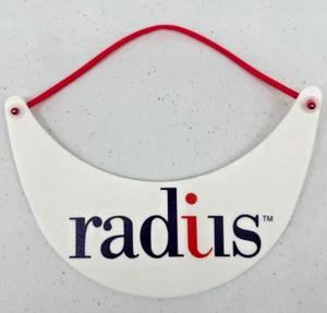 Radius Red White Blue Promotional Foam Visor Hat One Size - Picture 1 of 6
