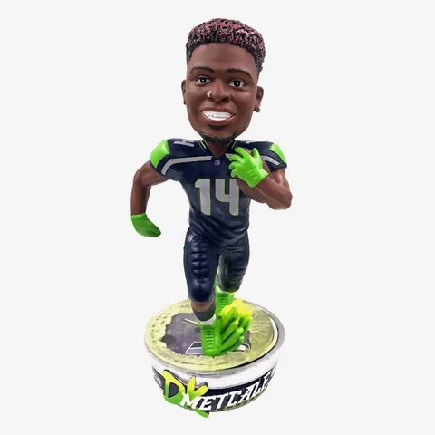 DK Metcalf Seattle Seahawks Speed Chase Bobblehead NFL Football Cover